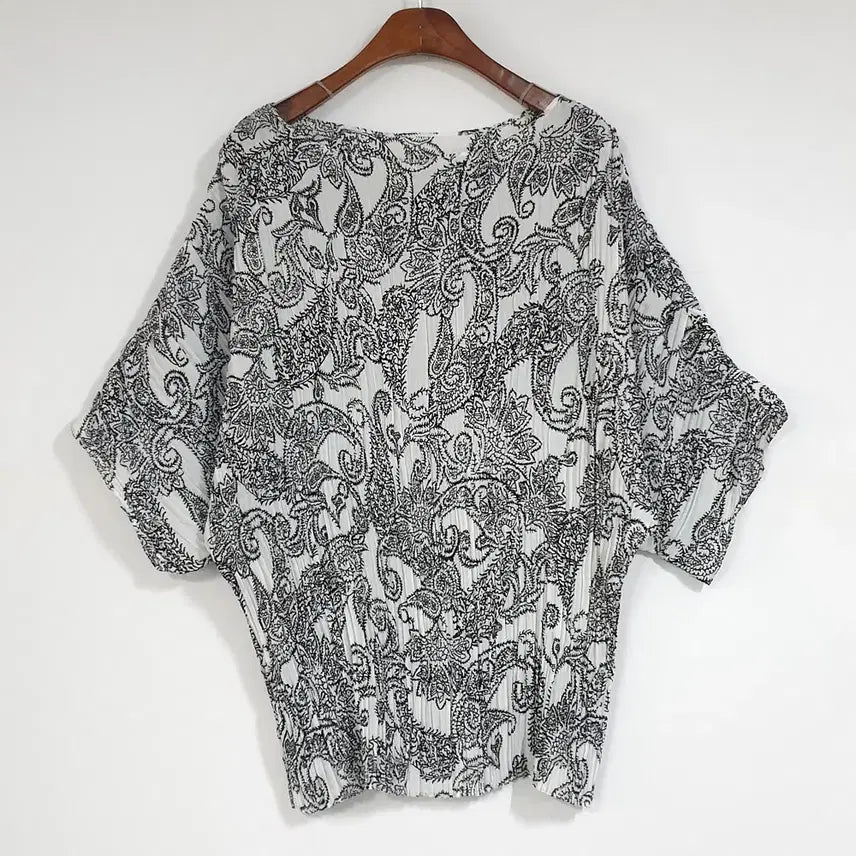 [BUNJANG] Batwing Pleats Tunic / 가오리 플리츠 튜닉