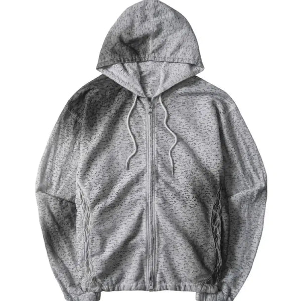 [BUNJANG] EXLIM EP7 Light Grey Hoodie Zip-Up (S) / 엑슬림 ep7 01 후드집업 라이트 그레이(s)