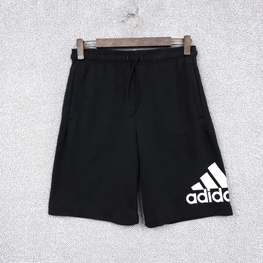 [BUNJANG] Adidas 22SS Men's Big Logo Training String Banding Shorts / 아다디스 22SS 남성 [빅로고] 트레이닝 스트링 밴딩 반바지 28-32 까지