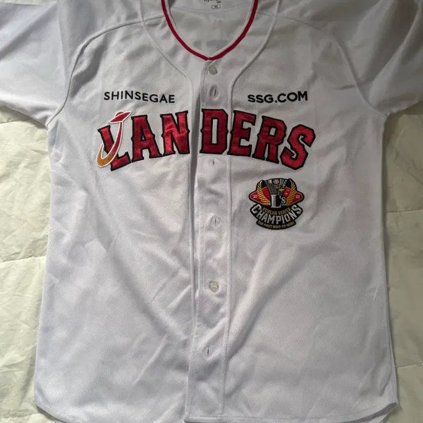[BUNJANG] SSG Landers Choi Ji-hoon 2022 Korean Series Championship Jersey / SSG랜더스 최지훈 유니폼