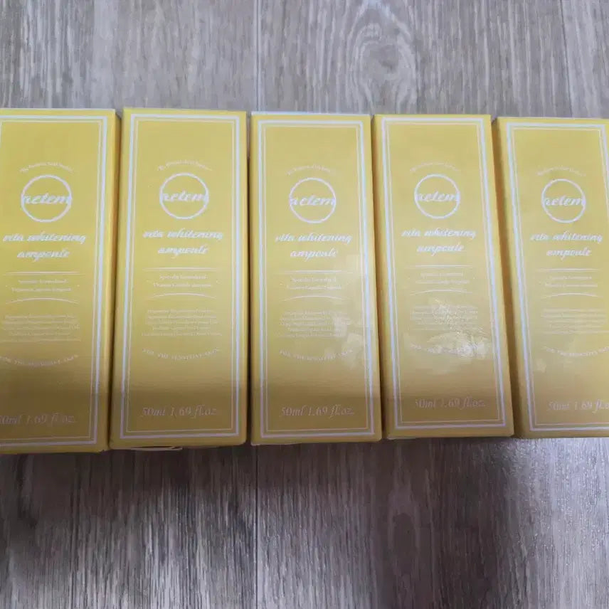 [BUNJANG] Aetem Vitamiback Ampoule 50ml (5-Pack) / Aetem 비타미백앰플 50ml 5개 새상품