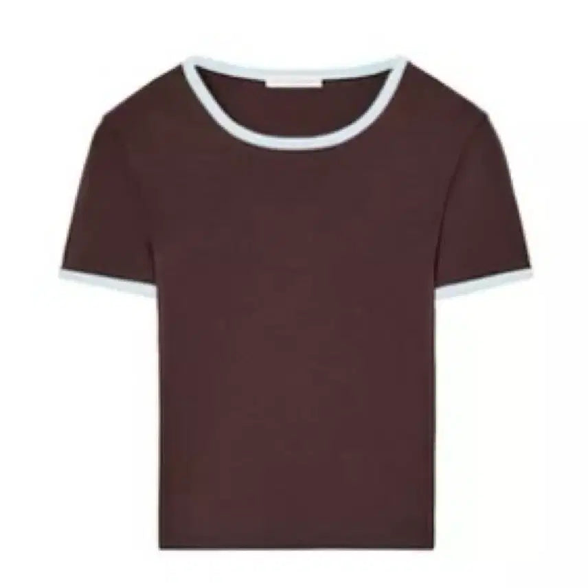[BUNJANG] Zara Contrast Edge T-Shirt / 자라 콘트라스트 엣지 티셔츠 반팔티