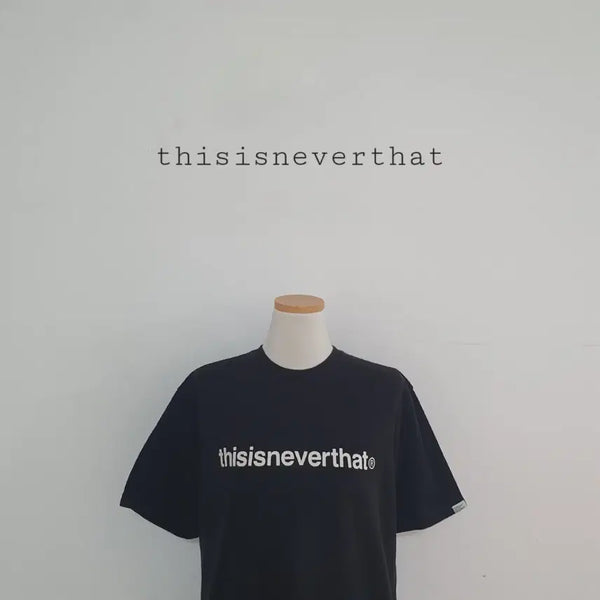 [BUNJANG] Thisisneverthat Big Logo T-shirt Black / No.26081303 디스이즈네버댓 빅로고 반팔티 블랙