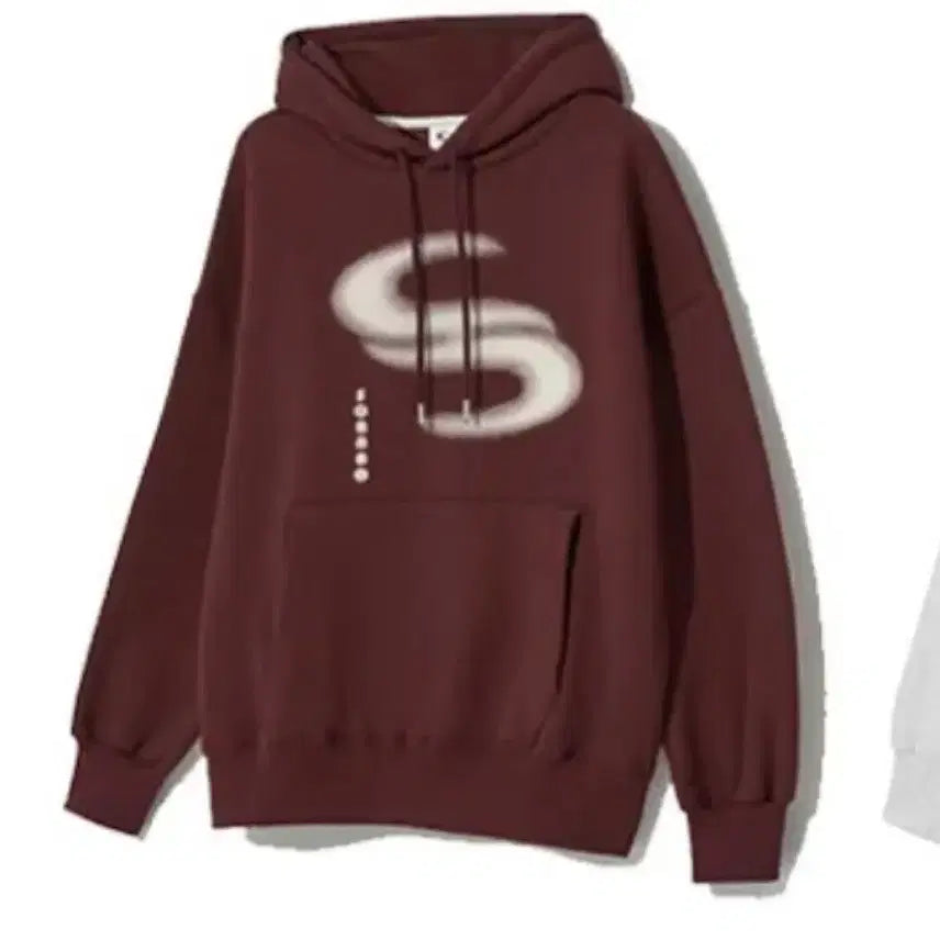 [BUNJANG] Sorano Hoodie Burgundy/Navy M / 소라노 후드티 버건디/네이비 M