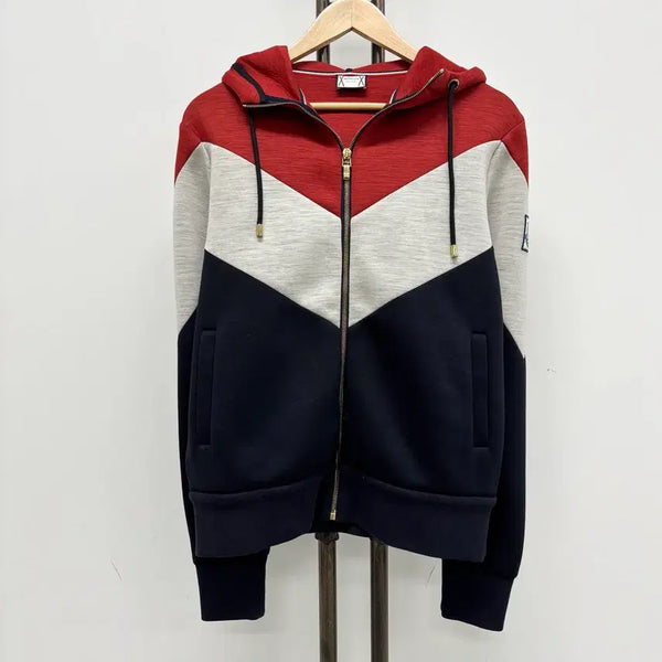 [BUNJANG] Moncler Gamma Blue Zip-Up Hoodie M Red / [M]몽클레어 감마블루 후드집업