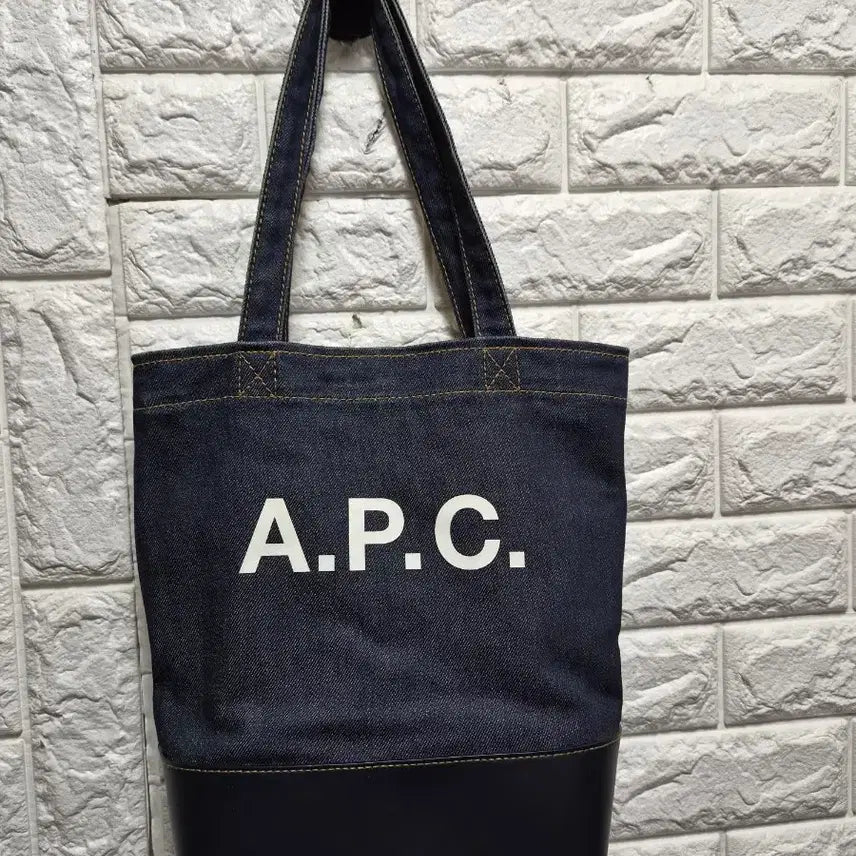 [BUNJANG] A.P.C. Axel Denim Tote Bag Black / A.P.C. 아페쎄 악셀 데님 토트백 블랙