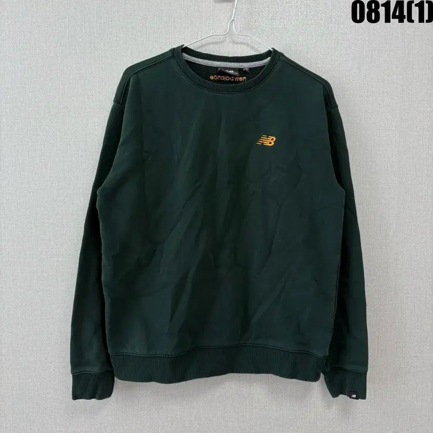 [BUNJANG] New Balance Sweatshirt Green / 뉴발란스 맨투맨 그린 90