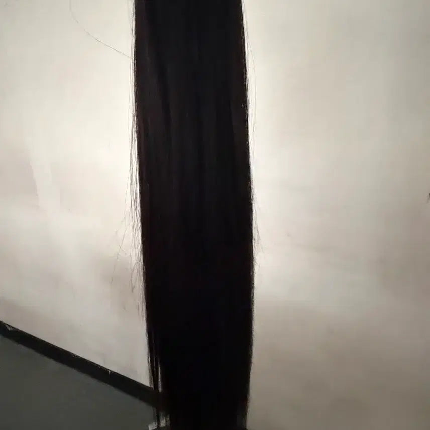 [BUNJANG] 18 inch Black Tape-In Hair Extensions / 블랙 붙임머리 18인치
