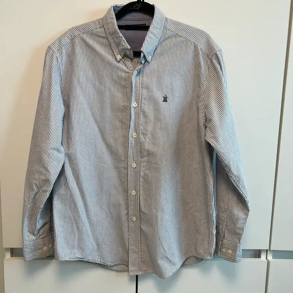 [BUNJANG] Basic House Striped Shirt / 베이직하우스 스트라이프 셔츠