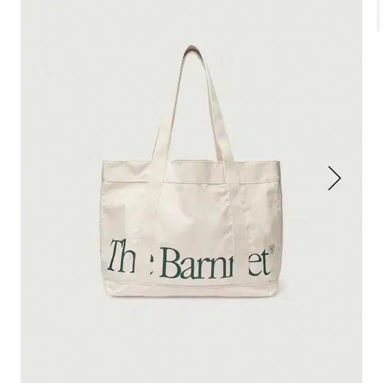 [BUNJANG] The Barnet Canvas Tote Bag Natural / 더바넷 캔버스 토트백 the barnet