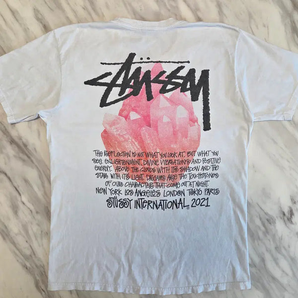 [BUNJANG] Stussy Reflection Short Sleeve T-Shirt / 스투시 리플렉션 반팔 티셔츠