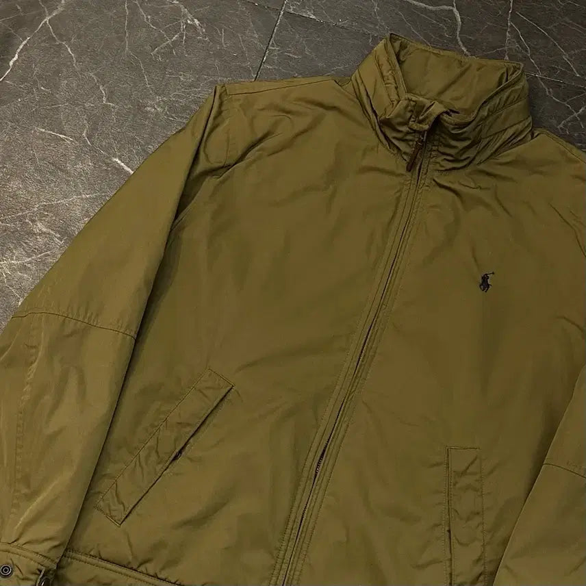 [BUNJANG] Polo Ralph Lauren Poly Shell Jacket Khaki L / L 폴로랄프로렌 폴리쉘 폴리 카키 자켓