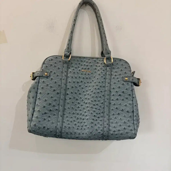 [BUNJANG] Esquire Women's Ostrich Pattern Tote Bag / 에스콰이어 여성 토트백 오스트리치 패턴