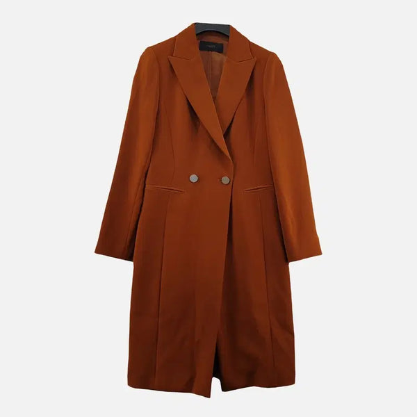 [BUNJANG] Jigott Women's Wine Long Jacket / 지고트 와인 여자 롱 자켓 85-155 O0512