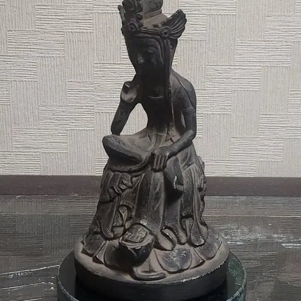 [BUNJANG] Small Pensive Buddha Sculpture / 아담한 반가사유상 조각품