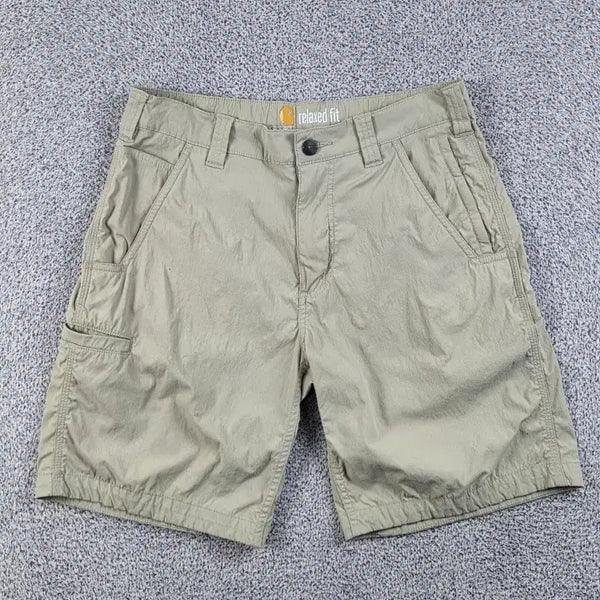 [BUNJANG] Carhartt Nylon Work Shorts Beige 31" / 칼하트 나일론 워크 쇼츠 반바지 ( 31" ) / 13269
