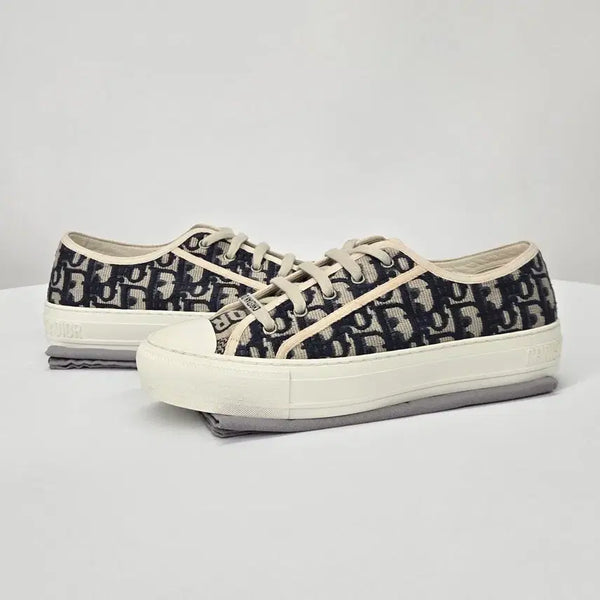 [BUNJANG] Dior Oblique Walk 'n' Dior Sneakers Size 39 / [ 정품 ] 디올 오블리크 워크앤디올 스니커즈 39