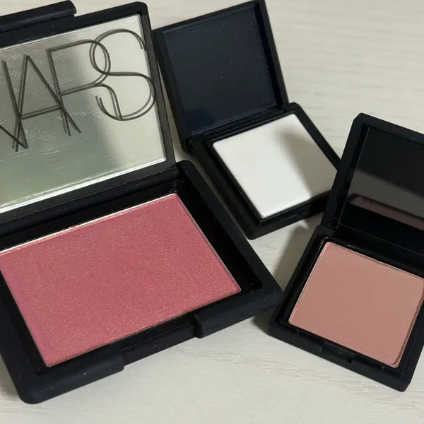 [BUNJANG] NARS Orgasm + Behave + Reflecting Setting Pressed Powder Bundle Set / [일괄] 나스 NARS 블러셔 오르가즘 + 비헤이브 + 리플렉팅 세팅 프레스드 파우 더 크리스탈