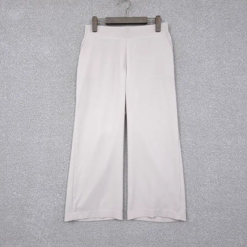 [BUNJANG] Moscona 20SS Women's Spandex Wide-Fit Banding Slacks / 모스코나 20SS 여성 [춘하복] 스판 와이드핏 밴딩 슬랙스 바지 66