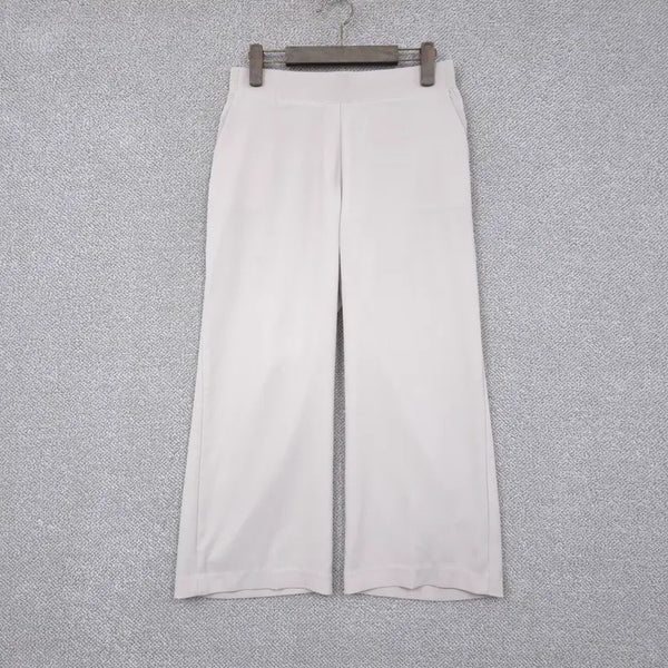 [BUNJANG] Moscona 20SS Women's Spandex Wide-Fit Banding Slacks / 모스코나 20SS 여성 [춘하복] 스판 와이드핏 밴딩 슬랙스 바지 66