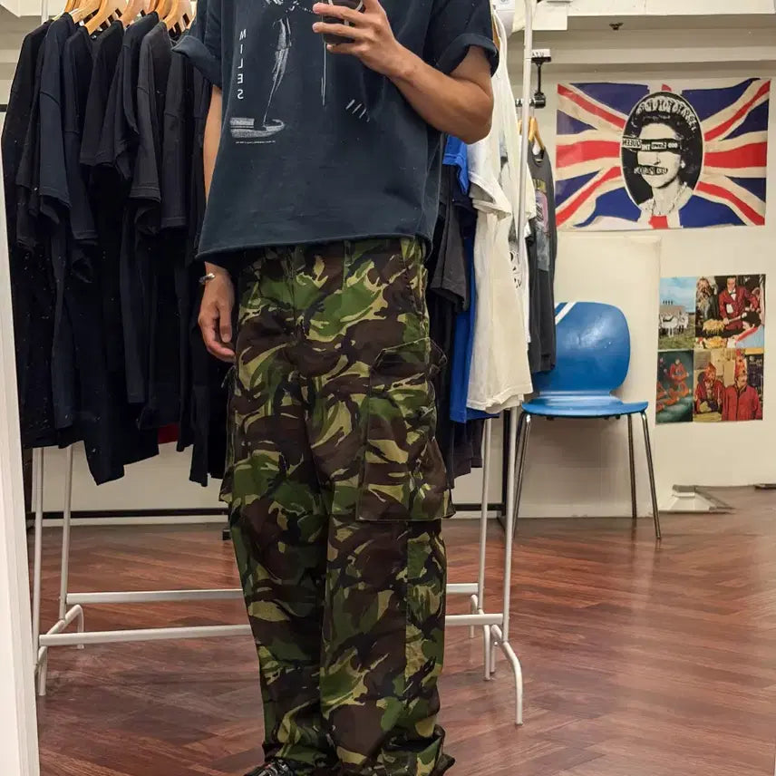 [BUNJANG] 1990s British Military Combat Trousers - Size 30 / 90년대 영국군 컴뱃 트라우저 30 사이즈
