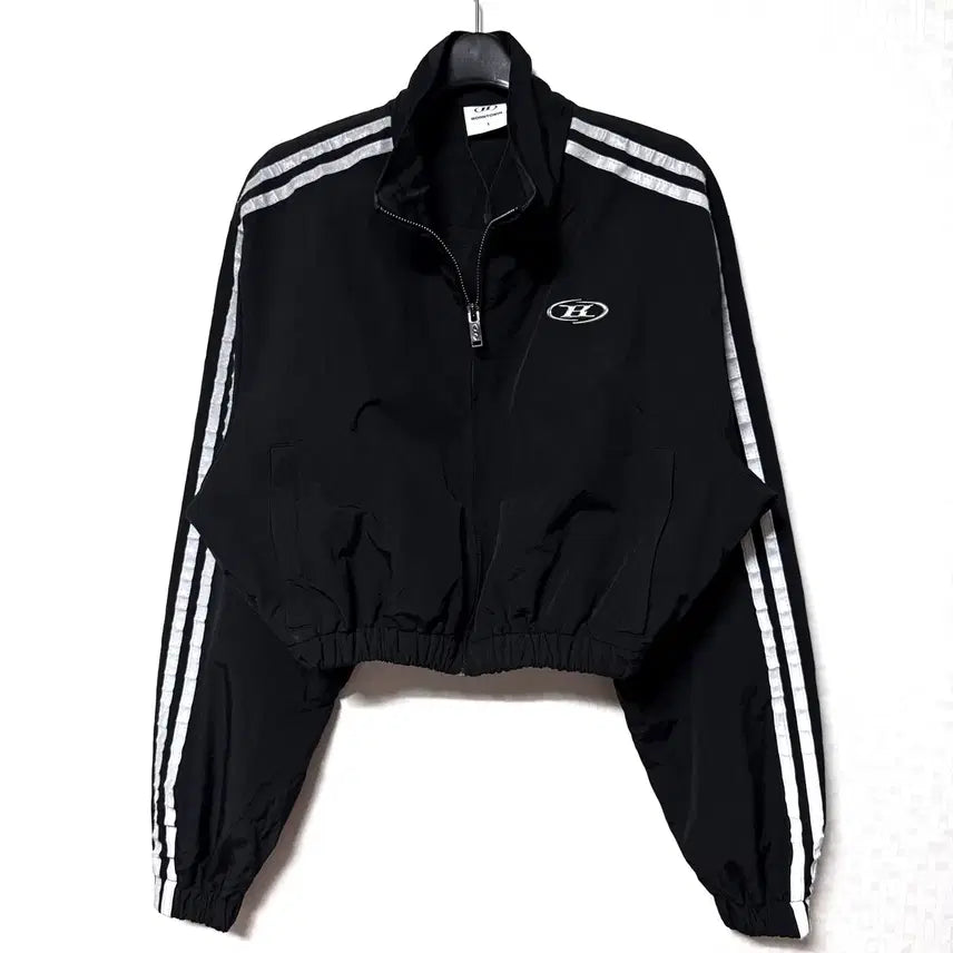 [BUNJANG] Born to Win Women's Crop Windbreaker Zip-Up Jacket Size 1 / [XS-S]본투윈 여성 크롭 바람막이 집업 자켓 1사이즈