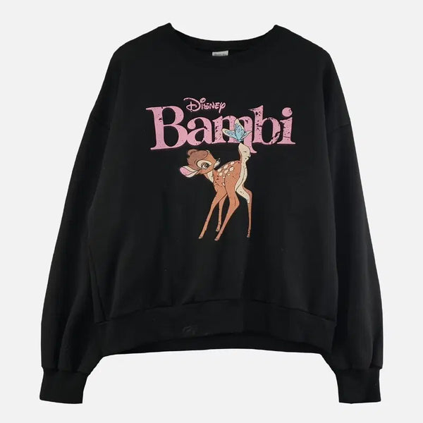 [BUNJANG] Black Women's Sweatshirt / 블랙 여자 L 맨투맨 O0649
