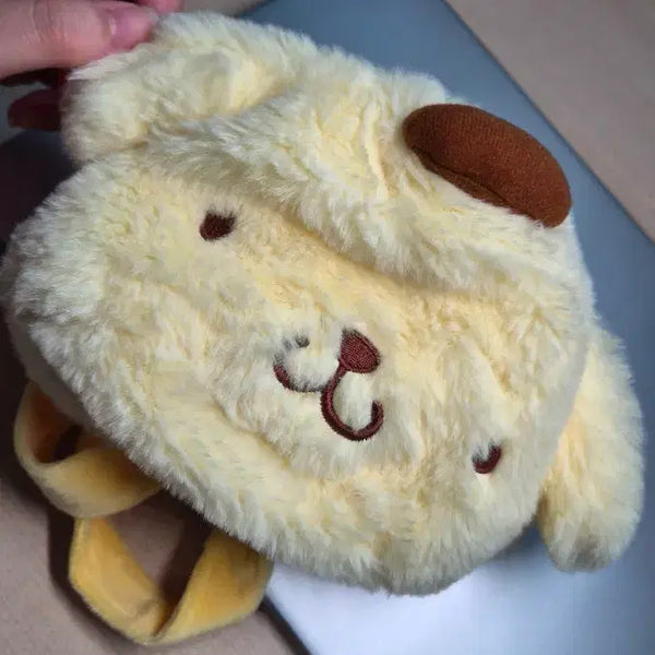 [BUNJANG] Sanrio Pompompurin Doll Pouch Crossbody Bag / 산리오 폼폼푸린 인형 파우치 크로스백