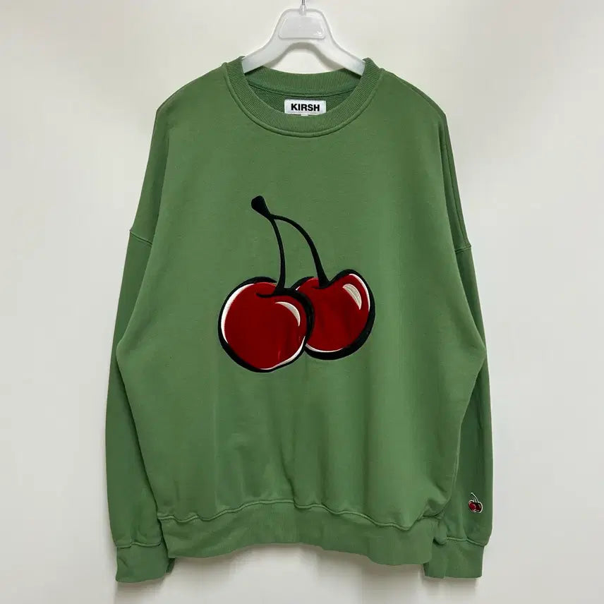 [BUNJANG] Kirsh Big Cherry Sweatshirt / [여자-FREE (1)]키르시 빅 체리 스웨트셔츠 맨투맨