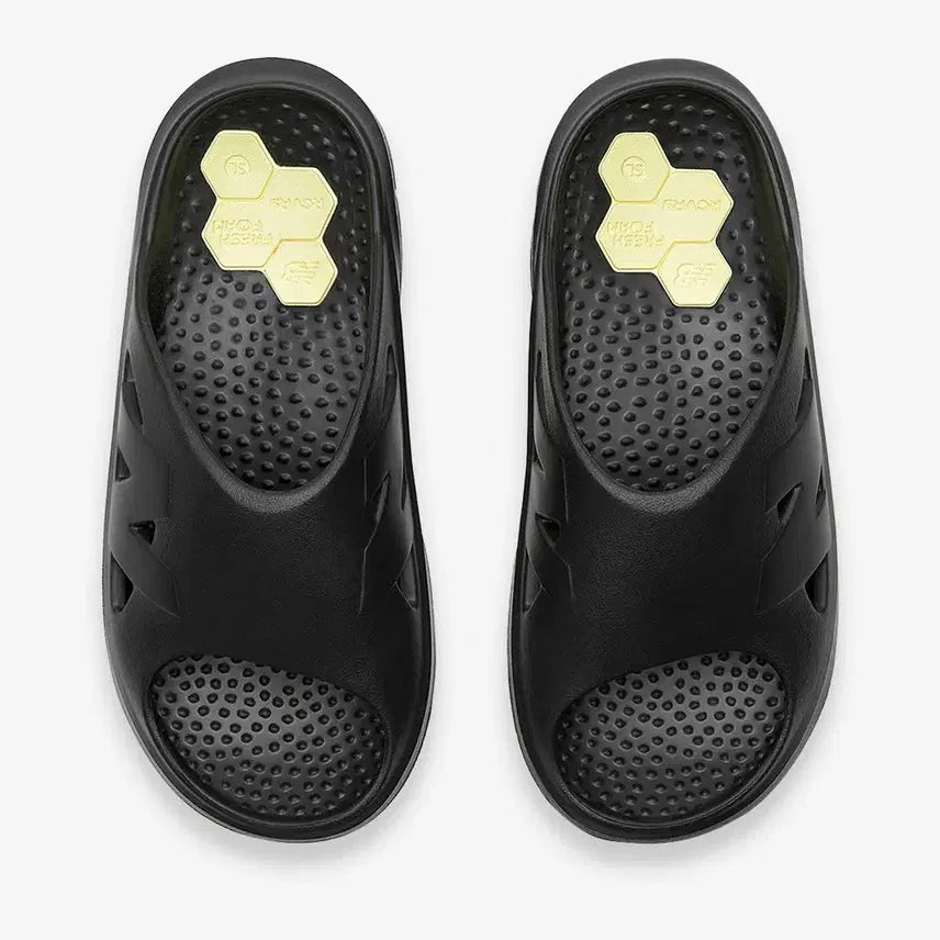 [BUNJANG] New Balance Fresh Foam Recovery Slide RCVRYS Black Unisex / 뉴발란스 프레쉬폼 리커버리 슬라이드 발편한 슬리퍼 남녀공용 RCVRYS 블랙