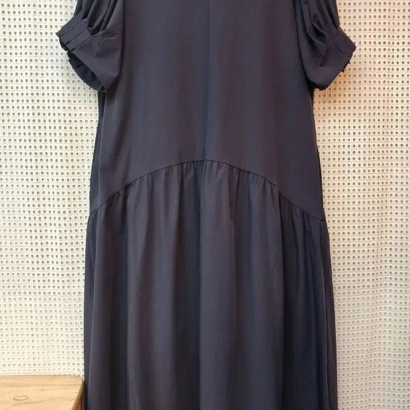 [BUNJANG] MJ Puff Sleeve Long Dress / 메이제이 퍼프소매 롱 원피스 L정도