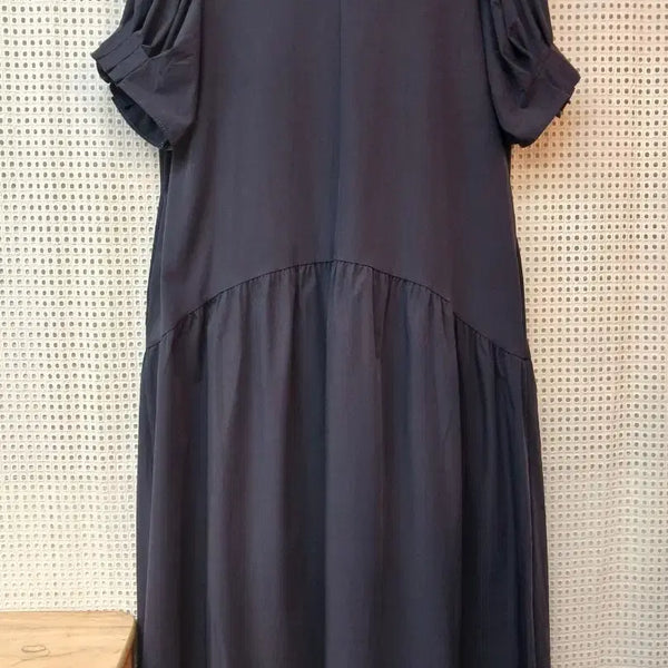 [BUNJANG] MJ Puff Sleeve Long Dress / 메이제이 퍼프소매 롱 원피스 L정도