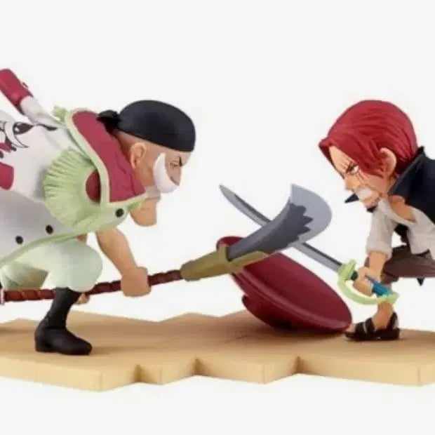 [BUNJANG] One Piece Whitebeard & Shanks Action Figure / 원피스 피규어 흰수염 샹크스