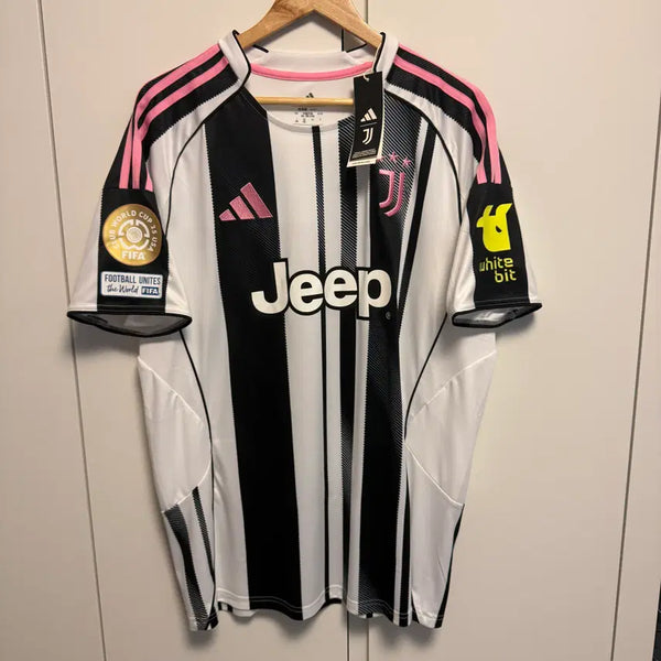 [BUNJANG] Juventus 25-26 Club World Cup Home Ilingz Jersey / 유벤투스 25-26 클럽월드컵 홈 일디즈 유니폼 (클럽 월드컵 패치)
