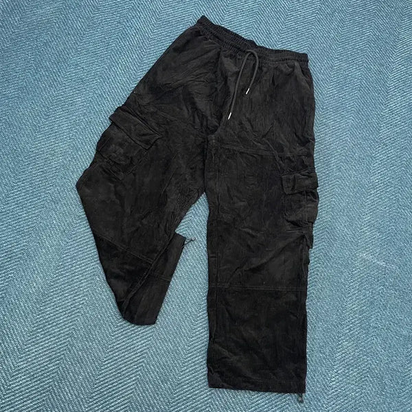 [BUNJANG] Compagno Corduroy String Cargo Pants (L) / [L] 꼼파뇨 코듀로이 스트링 카고 팬츠 바지 만원샵