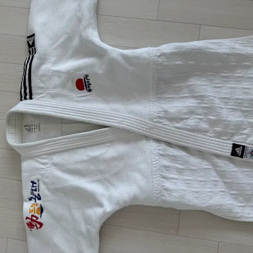 [BUNJANG] Adidas Donghae City Hall Judo Uniform White / 아디다스 동해시청 165 백색 유도복