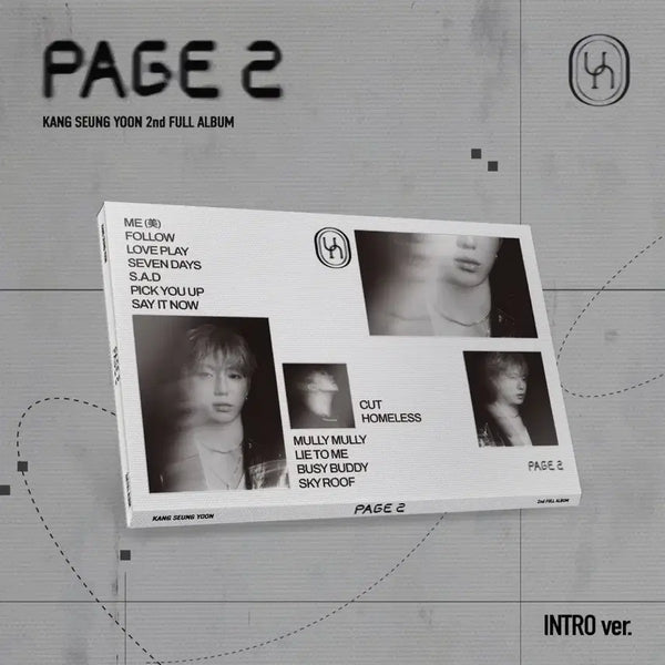 [BUNJANG] Yoon Kangsseung 2nd Full Album PAGE 2 INTRO Version / KANG SEUNG YOON 2nd FULL ALBUM [PAGE 2] INTRO Ver