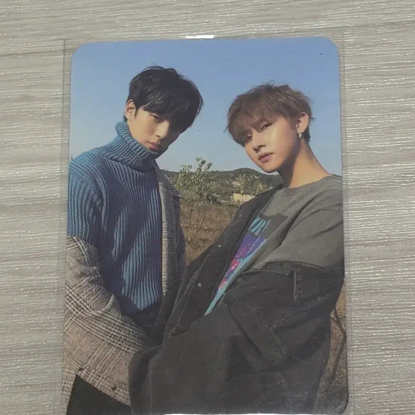 [BUNJANG] Monsta X Minhyuk & Changkyun Unit Photocard / 몬스타엑스 민혁 창균 유닛포카