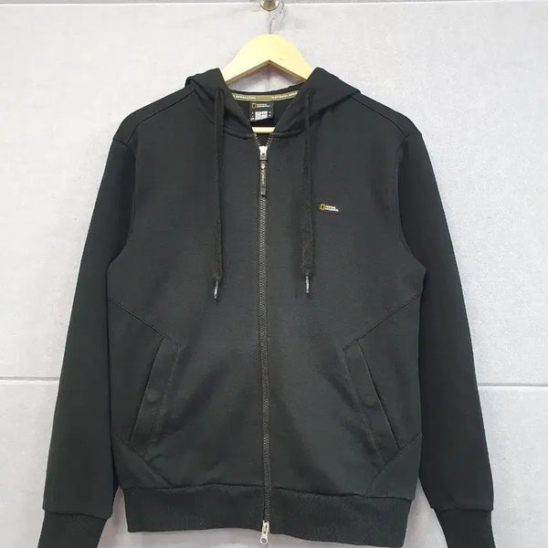 [BUNJANG] National Geographic Black Hoodie Zip-Up XS / #내셔널지오그래픽 블랙 후드집업 XS