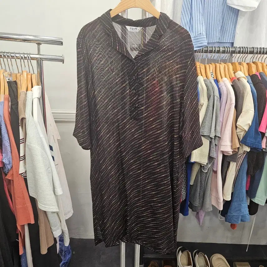 [BUNJANG] Sandeulbaram Punggi In-gyeon Dress (Size 66) / sale!! 산들바람 풍기인견 원피스(66)
