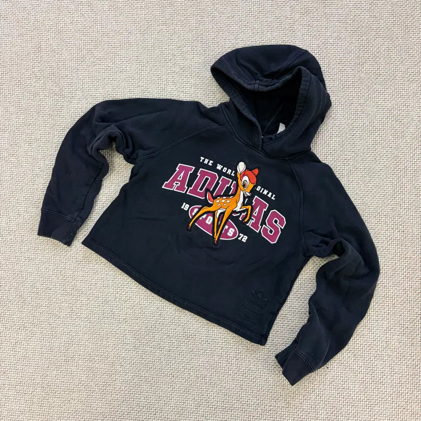 [BUNJANG] Adidas Cropped Hoodie (XS) / XS 아디다스 크롭 후드티 0814D2