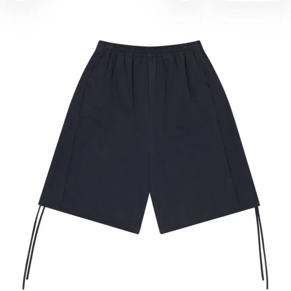 [BUNJANG] KOSEIO 038 Line Coat Shorts Navy / 코이세이오 038 라인 코트 쇼츠 네이비