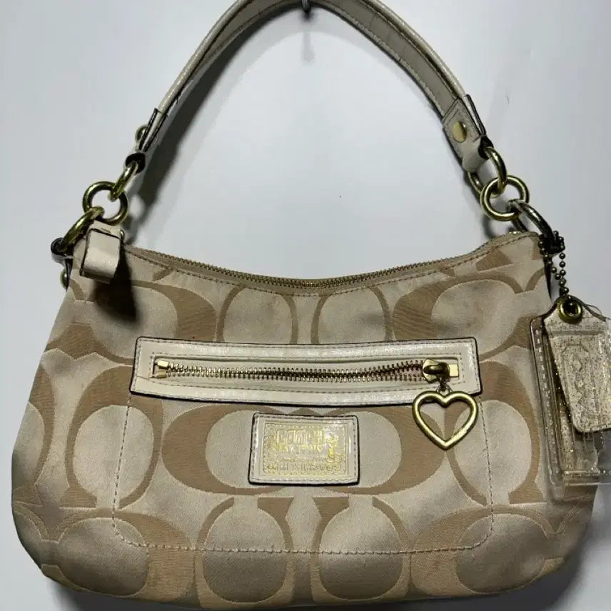 [BUNJANG] Coach Signature Pattern Shoulder Bag / 코치 시그니쳐패턴 숄더백