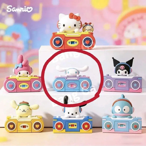 [BUNJANG] Sanrio Cinnamoroll Cassette Player Figure / [소장품] 산리오 랜덤 피규어 > 시나모롤 카세트 플레이어 피규어