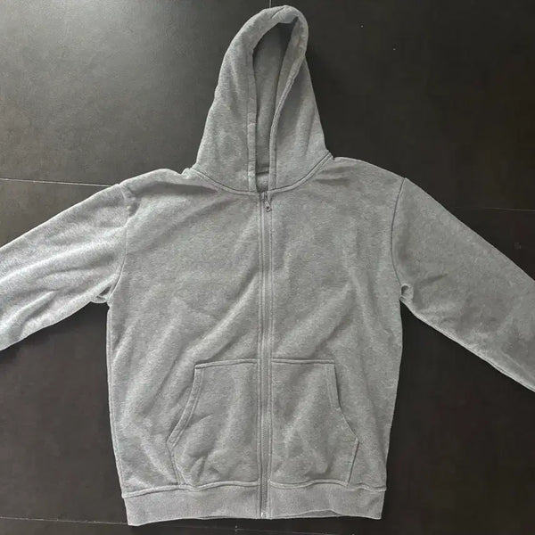 [BUNJANG] Grey Hoodie / 회색 후드티
