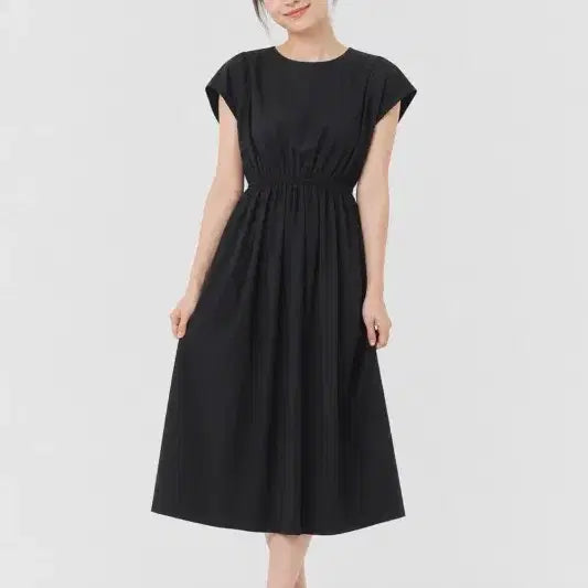 [BUNJANG] Black Women's Free Size Dress / 블랙 여자 FREE 원피스 O0625