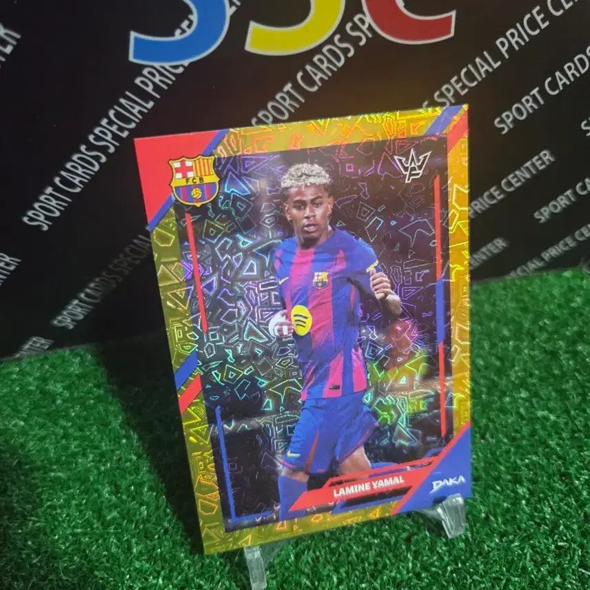 [BUNJANG] 2026 FC Barcelona Lamine Yamal Parallel Soccer Card / 26다카 fc바르셀로나 라민 야말 페러렐 축구카드