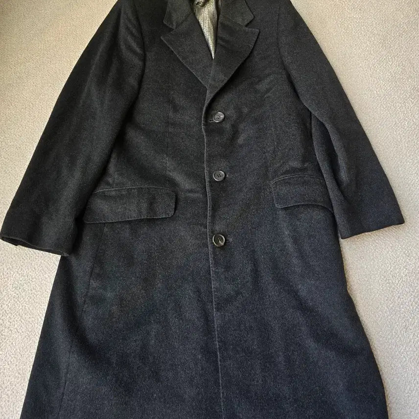 [BUNJANG] Givenchy Men's Classic Coat - Grey / 지방시 남성 코트 그레이 95-100