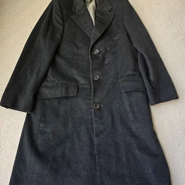 [BUNJANG] Givenchy Men's Classic Coat - Grey / 지방시 남성 코트 그레이 95-100