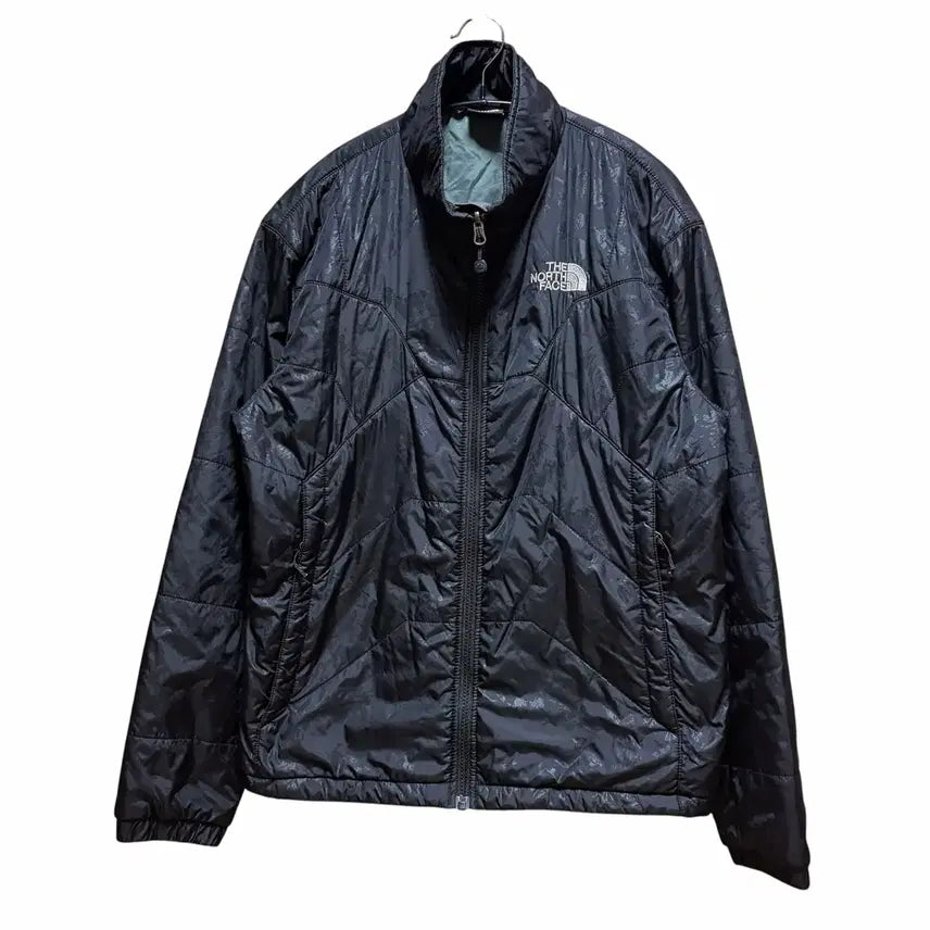 [BUNJANG] The North Face Black Camo Lightweight Padded Jacket (L) / 노스페이스 블랙 카모 경량 패딩 자켓 (100/L)